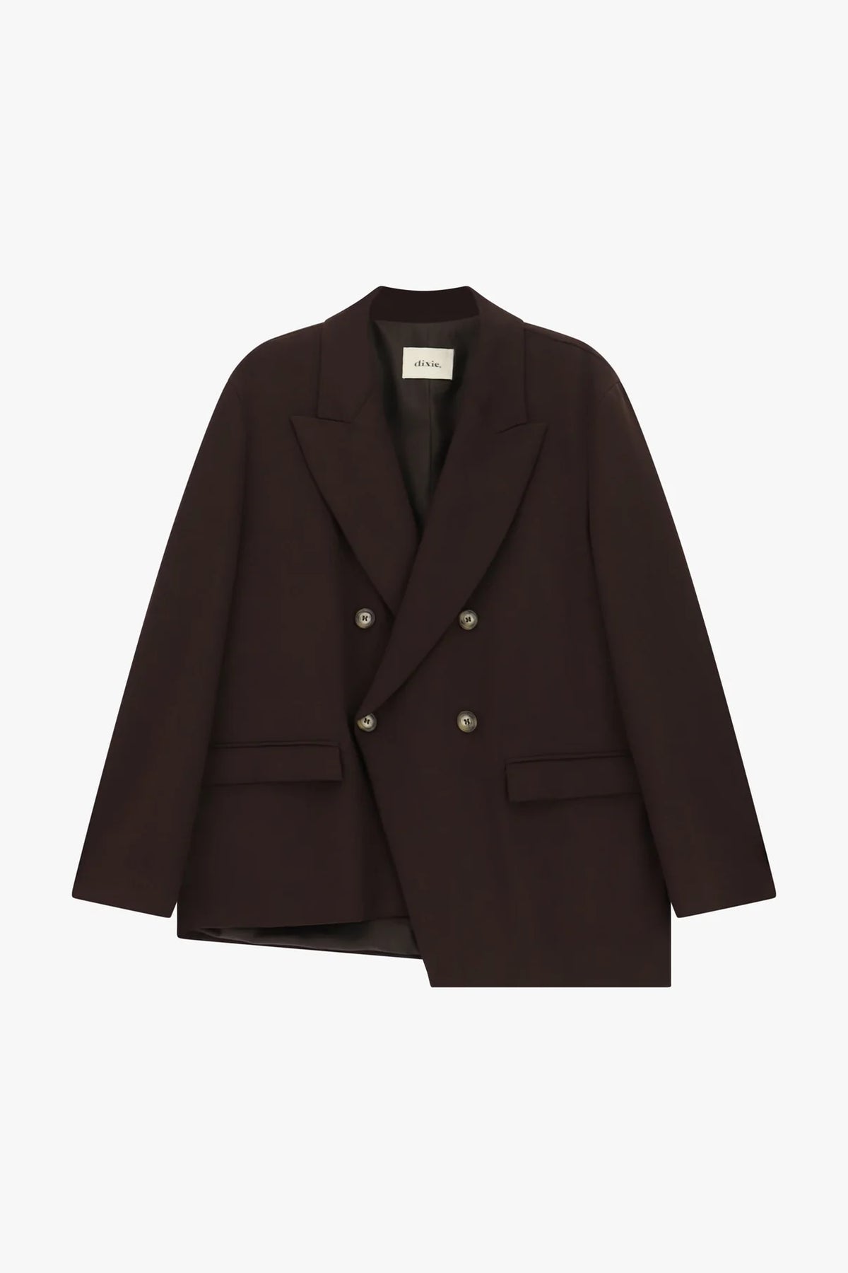 BLAZER DOPPIO PETTO CON REVERS CLASSICO E TASCHE