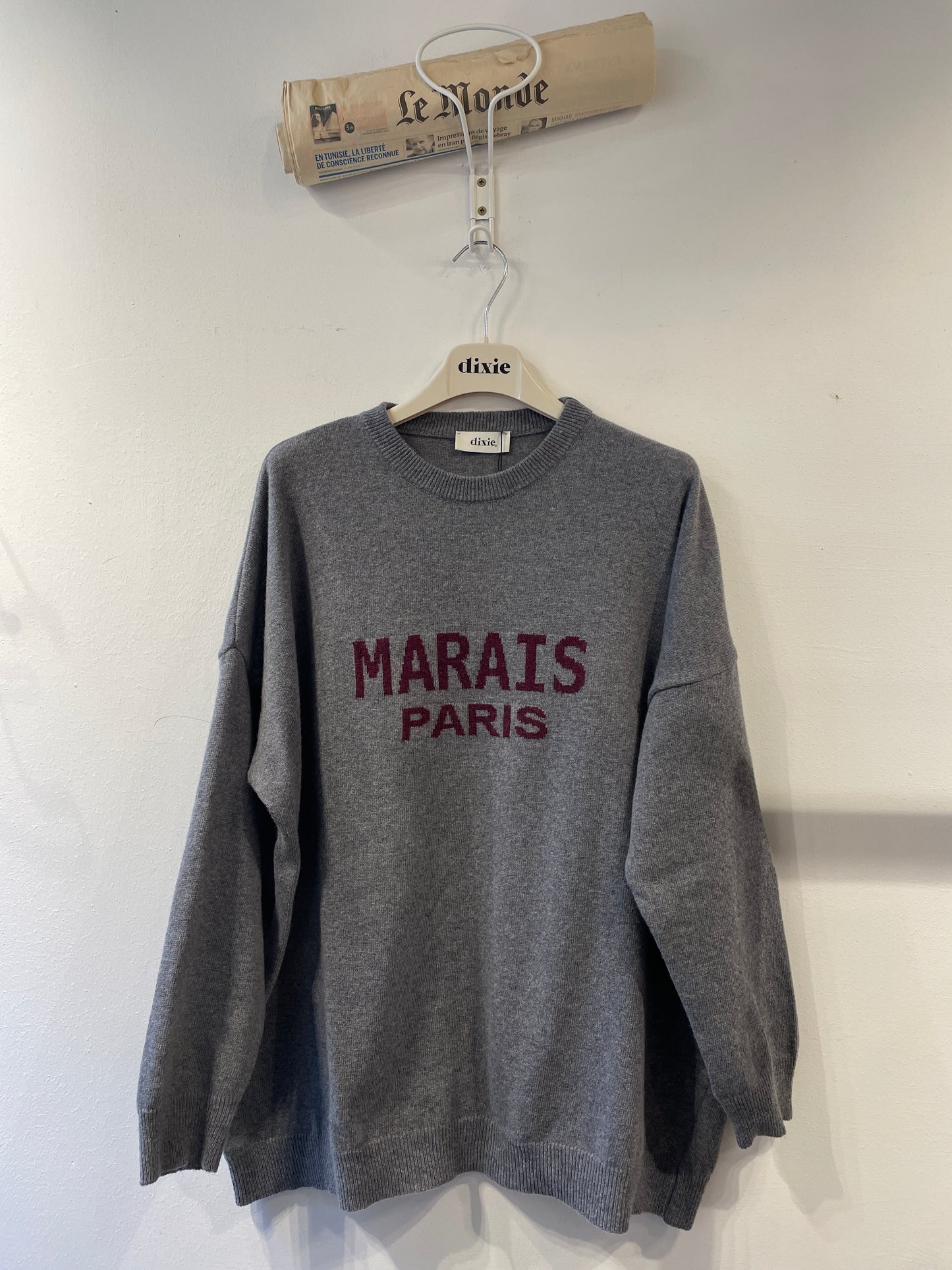 MAGLIONE GIROCOLLO STAMPA CITTÀ FRONTALE