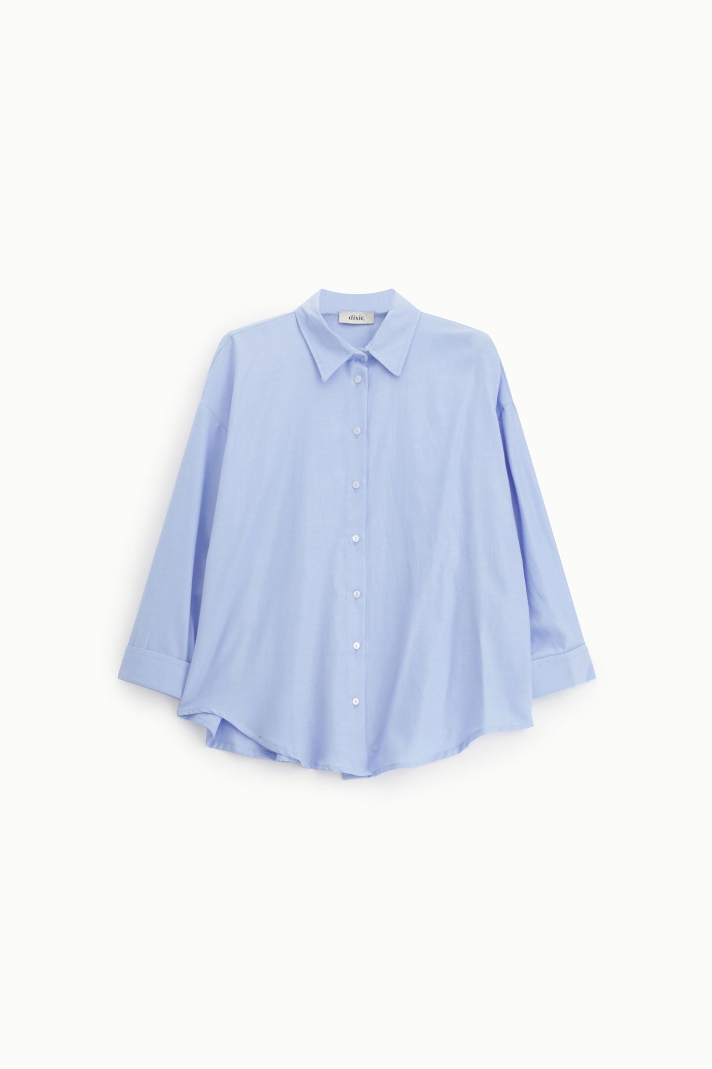 Camicia oversize con maniche lunghe