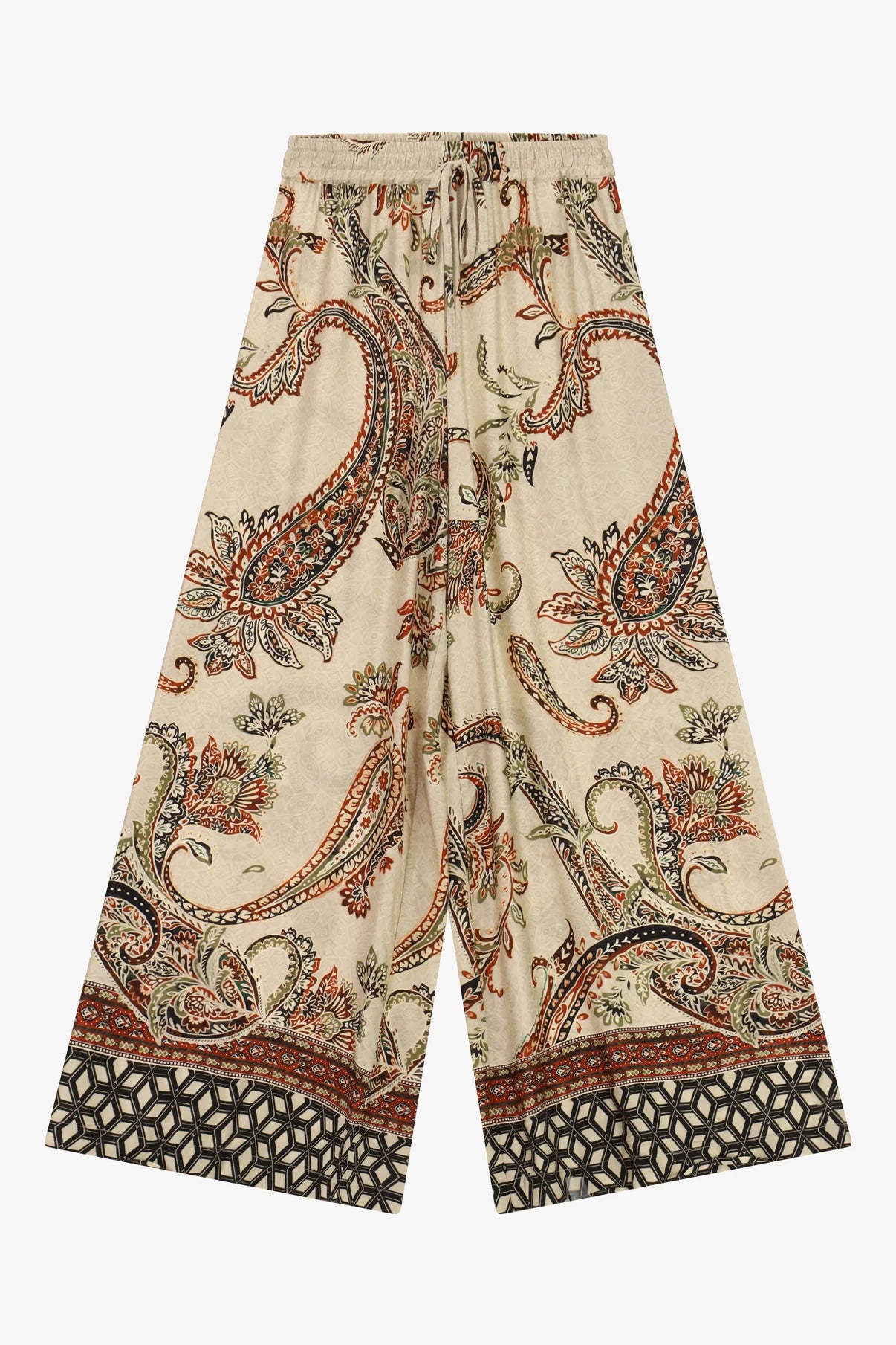 PANTALONI STAMPA FOULARD
