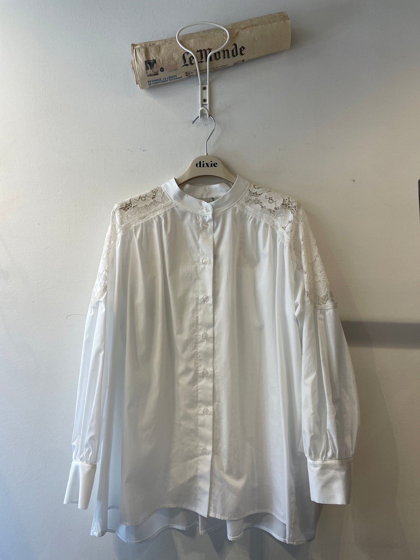 Camicia con pizzo