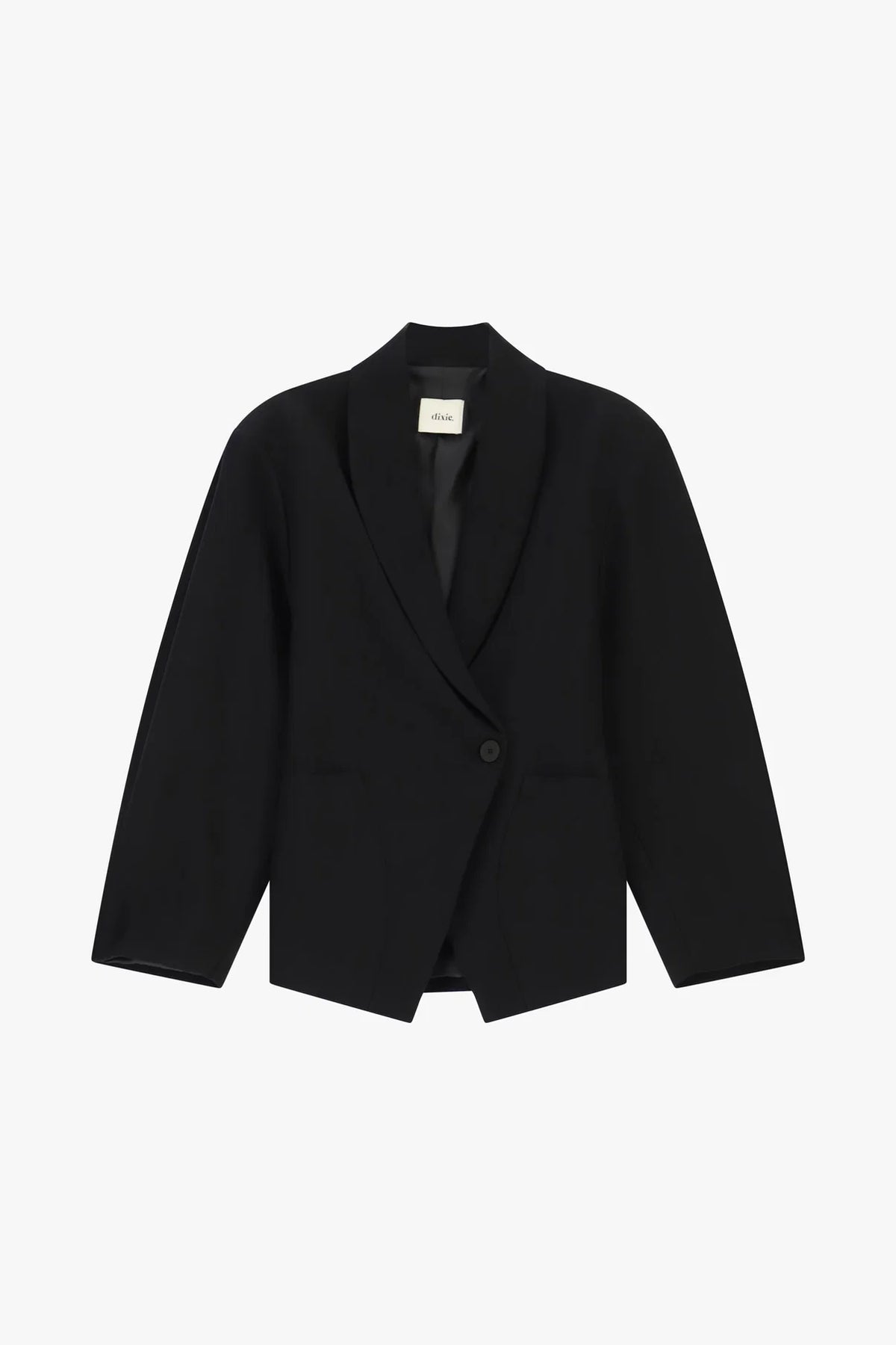 BLAZER MONOPETTO CORTO CON REVERS A SCIALLE